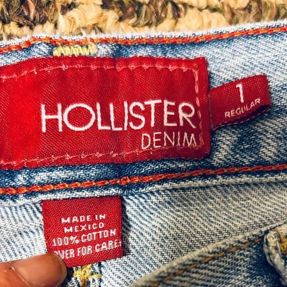 Hollister Vintage Y2K Low Rise Flare Light Wash Jeans - Picture 11 of 12